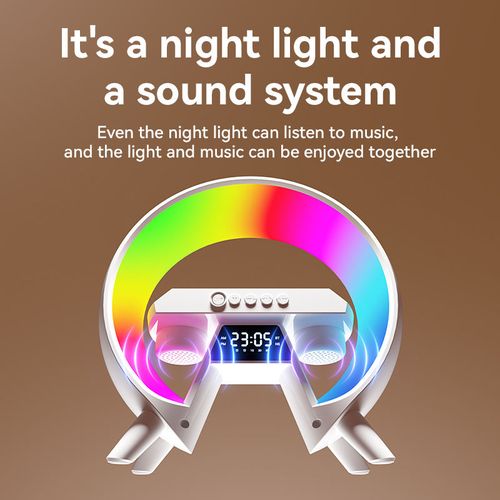 Atmosphere light, voice clock, Bluetooth speaker