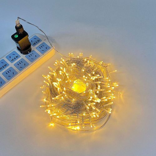 Decorative string lights with starry sky LED