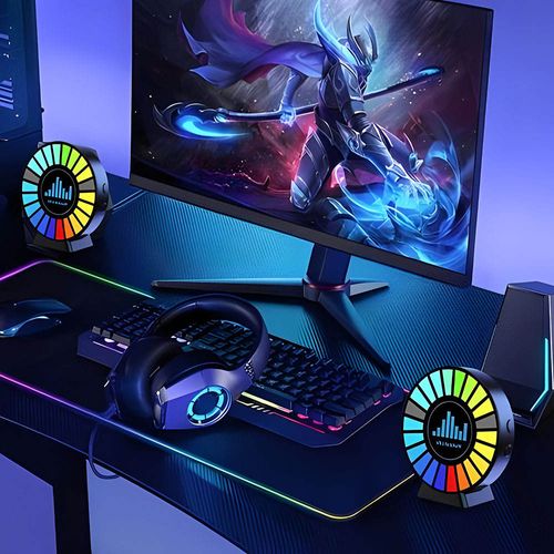 Colorful music atmosphere light