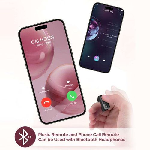Remote control for taking photos and videos via Bluetooth on mobile phone