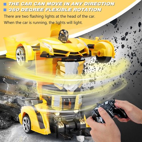 Transformable remote-controlled car