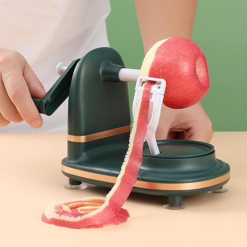 Manual automatic fruit peeler