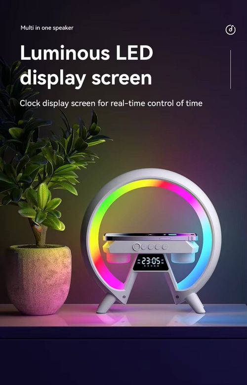 Multi-functional wireless charging USB speaker night light