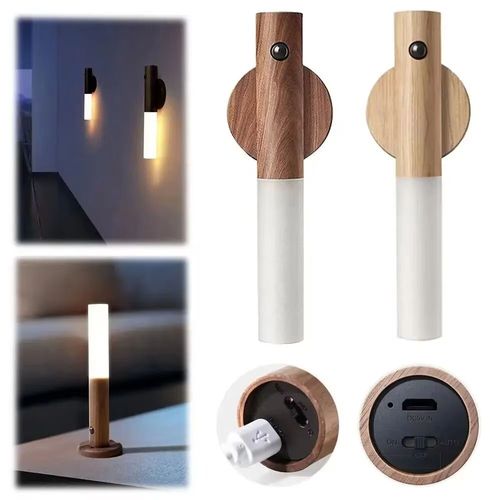 Electronic intelligent human body sensor LED night light spoon