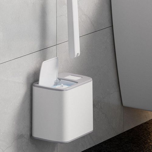 Replace the cleaning brush head for the toilet antibacterial brush