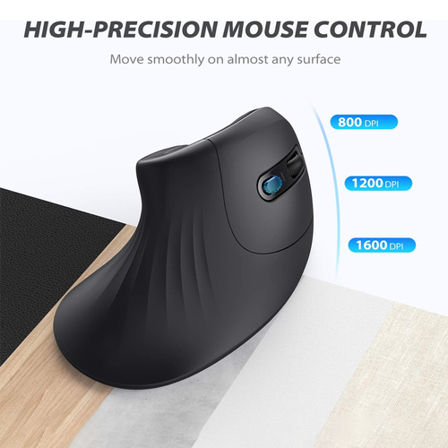 Ergonomic wireless mouse