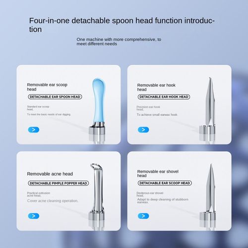 Intelligent visual ear spoon