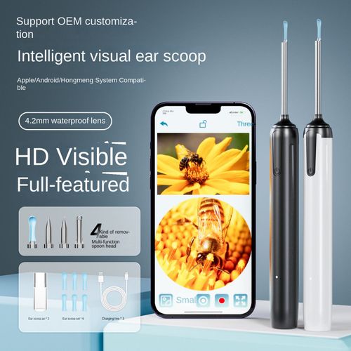 Intelligent visual ear spoon
