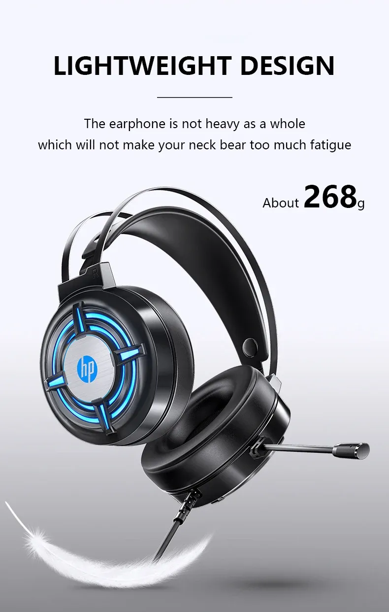 H120 Head-mounted Computer Headphones