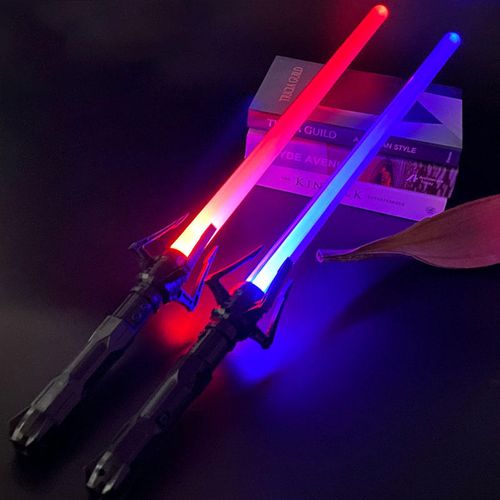 High quality lightsaber children's colorful luminous toy LED flash laser sword