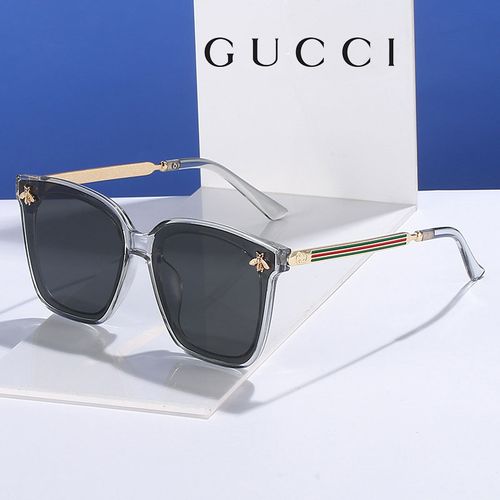 GUCCI Dámske slnečné okuliare s obdĺžnikovým rámom #C01