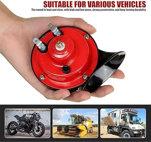 Buy one, get one free 24V Super Loud Waterproof Train Horn for Cars Motorcycles Boats Trucks Universal Air Horn