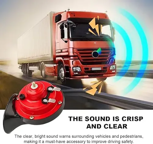Buy one, get one free 24V Super Loud Waterproof Train Horn for Cars Motorcycles Boats Trucks Universal Air Horn