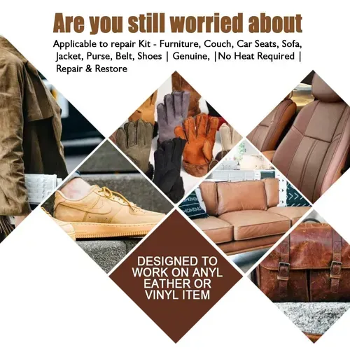 Leather Repair Gel for Scratches Cracks Fading One Step Renew Old Bags Furniture