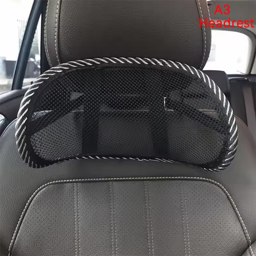 Summer Ice Silk 4-Piece Set | 2 Seat Pads + 2 Lumbar Pillow | Breathable Back Support | Office-Car Universal