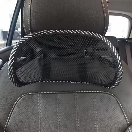 Summer Ice Silk 4-Piece Set | 2 Seat Pads + 2 Lumbar Pillow | Breathable Back Support | Office-Car Universal
