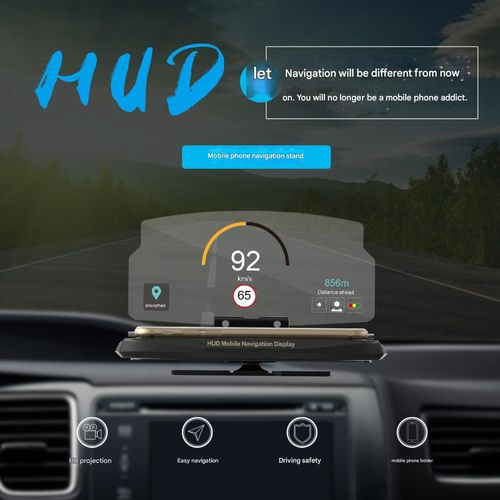 🚗THE BEST HEAD-UP DISPLAY +🔋WIRELESS CHARGER