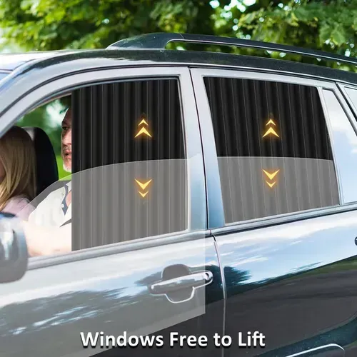 Magnetic Car Window Privacy Sunshade（4PCS）