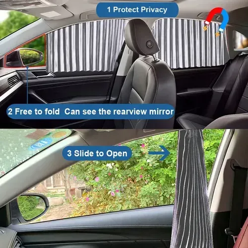Magnetic Car Window Privacy Sunshade（4PCS）