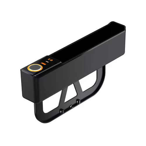 52W Car Seat Gap Filler Organizer with Removable Charging Base Phone Storage Box