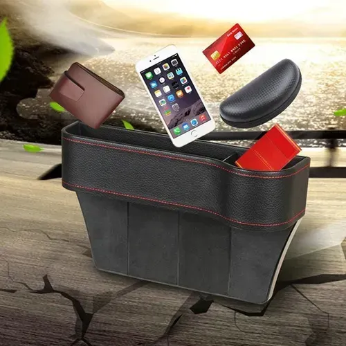 🚗 Front Row Dual Organizer Set  Car Driver Seat Organizer - Organize Keys or Phone or Coffee in Seconds! ✨