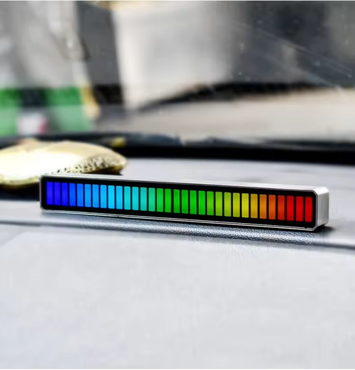 Smart RGB Music Rhythm Lamp APP Sound Control Ambient Light for Gaming & Desk​