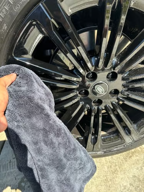Microfiber Car Drying Towel Ultra Absorbent Scratch-free for Pressure Washed Cars​  （3pcs）