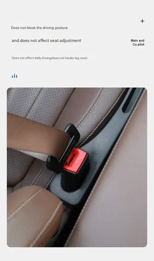 One Pair Car Seat Gap Plug, Leak Proof Plug