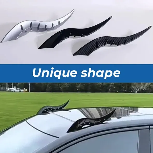 Car Roof devil horns modification