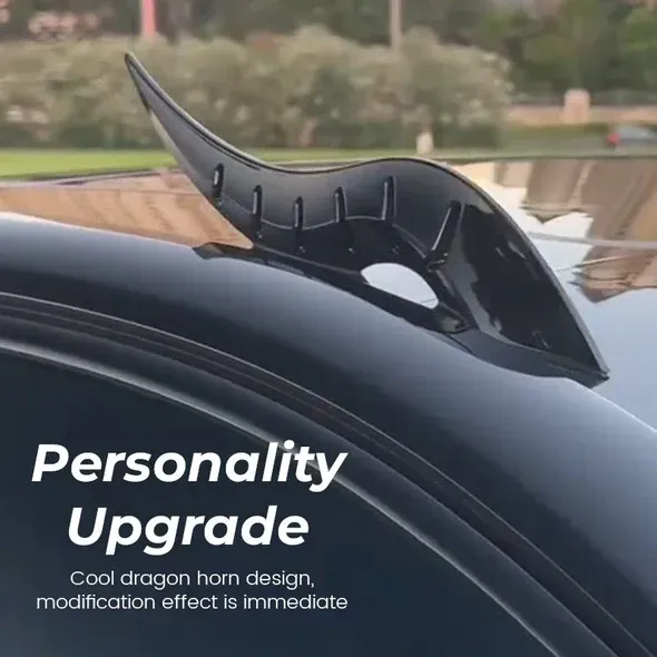 Car Roof devil horns modification