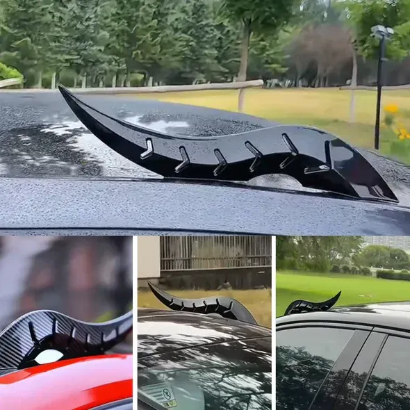 Car Roof devil horns modification