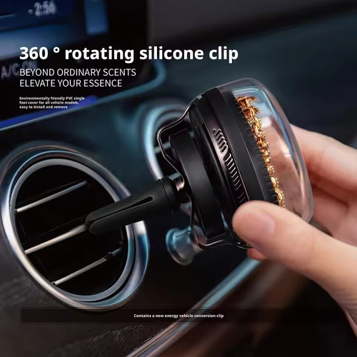Wind Power Dragons Move Around The World Dynamic Car In Aromatherapy Youlong Car Perfume Air Outlet Ornaments Car Accessories