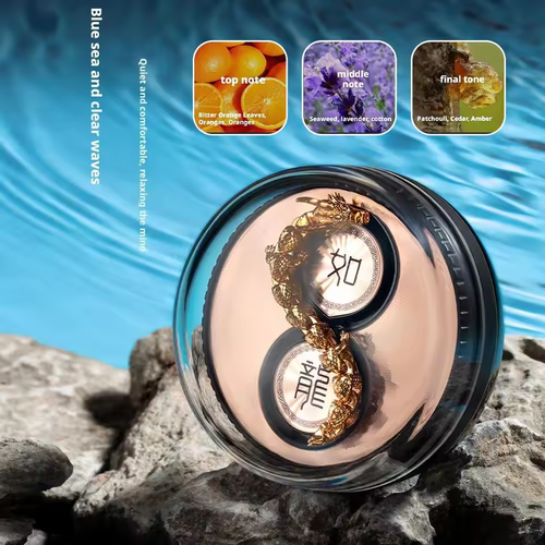 Wind Power Dragons Move Around The World Dynamic Car In Aromatherapy Youlong Car Perfume Air Outlet Ornaments Car Accessories