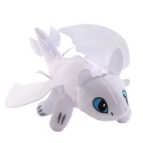 🔥 Cross-border Bestseller  2PCS Flying Dragon Car Roof Dolls Black+White 20cm with Clip Base Wind-Fluttering Wings Car Decor