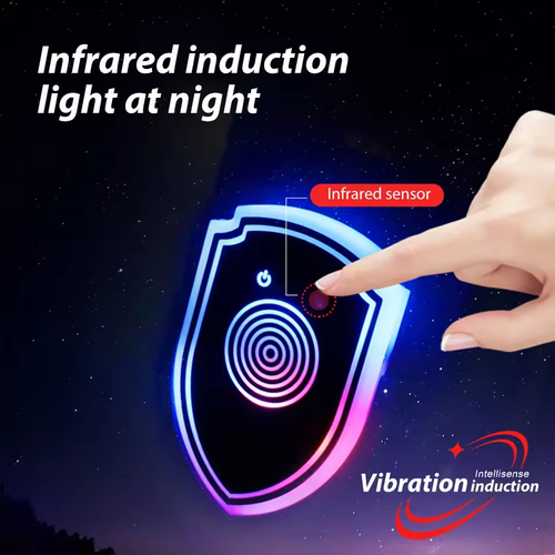 Dream Color LED decorate Light vibration sensitive Illuminated Car Triangle Window Decorative Lights, car window atmospher Light