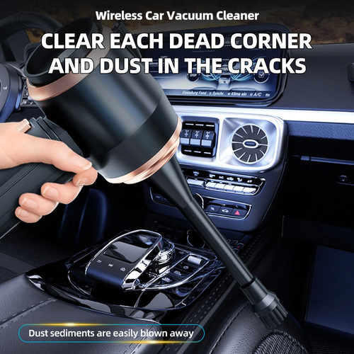 Car Vacuum Cleaner Strong Suction Cleaning Mini Machine Wireless Portable Handhled Blower Machine Air Duster for Home Appliances