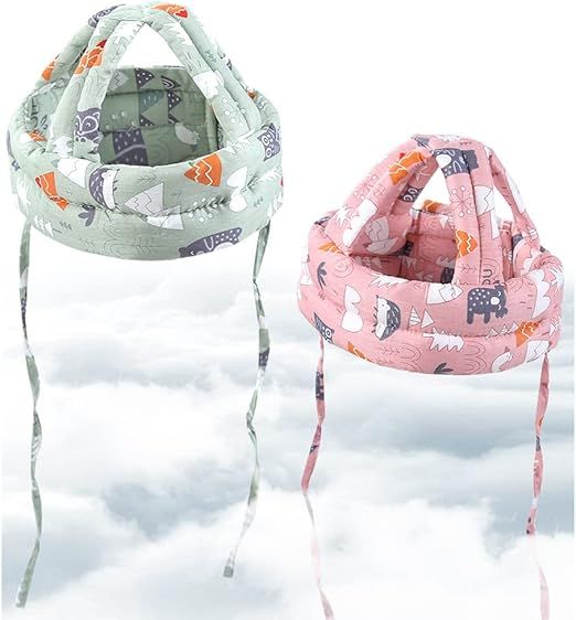 Baby Head Protector, Cute and Comfortable Baby Helmet for Crawling Walking, Perfect for Toddlers and Babies 5-24 Months