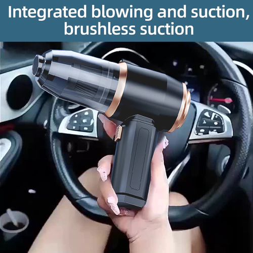 Car Vacuum Cleaner Strong Suction Cleaning Mini Machine Wireless Portable Handhled Blower Machine Air Duster for Home Appliances