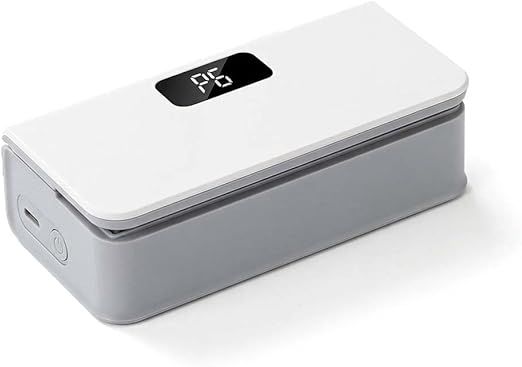 Mini Bag Sealer and Cutter, 2026 New USB Rechargeable Portable Heat Sealer with 6-Level Adjustable & Digital Display, Resealer for Plastic Bags, Snacks, Food Storage (White)