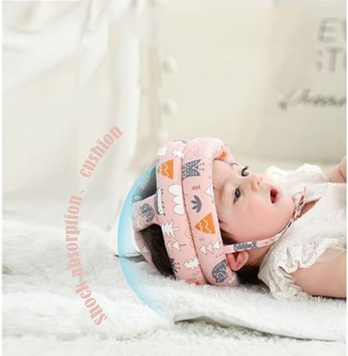 Baby Head Protector, Cute and Comfortable Baby Helmet for Crawling Walking, Perfect for Toddlers and Babies 5-24 Months
