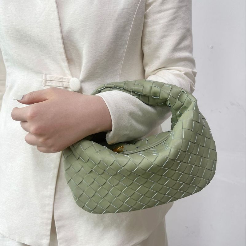 New Dumpling Bag Women's Jodie Handmade Real Woven Knot Bag Genuine Leather Handbag Underarm Party Women's Bag