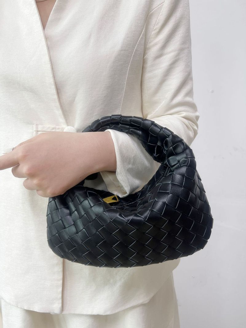 New Dumpling Bag Women's Jodie Handmade Real Woven Knot Bag Genuine Leather Handbag Underarm Party Women's Bag