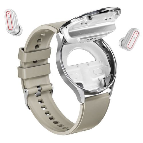 Waterproof X10 Fitness Smart Watch with Inbuilt TWS Earbuds 114 Sports Modes Health Tracking BT Call OEM Custom Branding