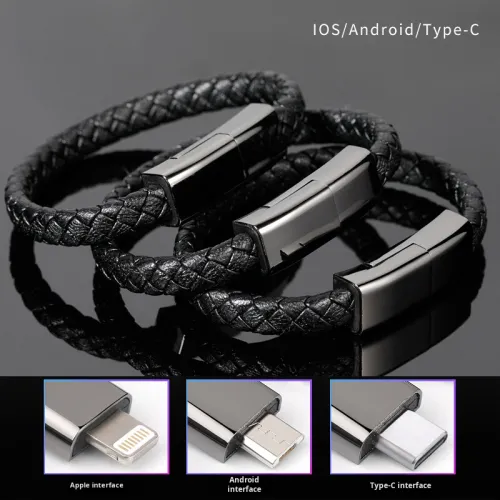 Creative bracelet data cable fast charging portable hand chain
