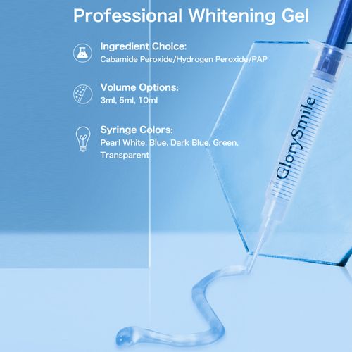 GlorySmile 5LED Teeth Whitening Accelerator LED Light 35% Carbamide Peroxide Gel Oral Care