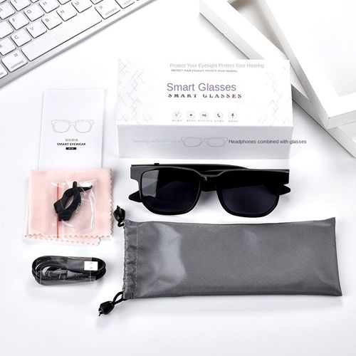 Black Technology Smart bluetooth Glasses Headset Stereo Headset Fashion Sun protection Glasses