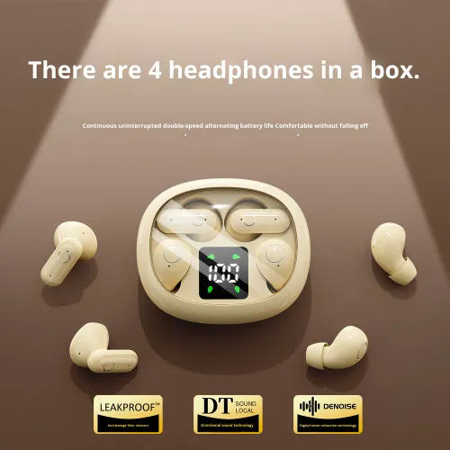 Hot-Selling SK35 for ANC Earphones In-Ear Mini Sleep Ear Hook Ear Clip Neckband Private Model