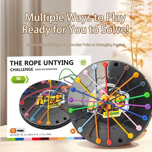 Popular Rope Breaking Battle Exercise Logic Thinking Puzzle Desktop Game Parent child Interaction Children's Toys