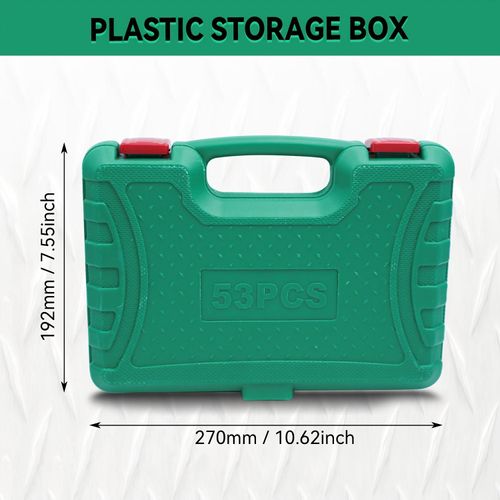 53PCS Multifunctional Repair Tool Set Socket Wrench Set Mechanic Tool Sets