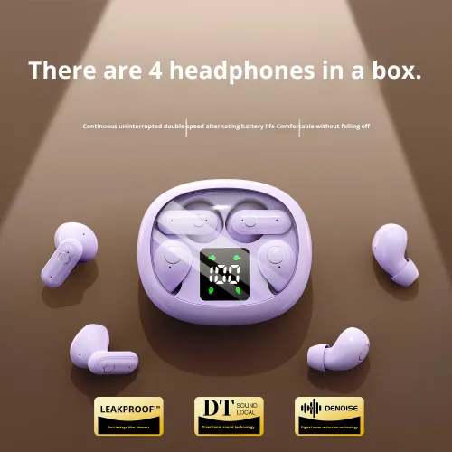 Hot-Selling SK35 for ANC Earphones In-Ear Mini Sleep Ear Hook Ear Clip Neckband Private Model